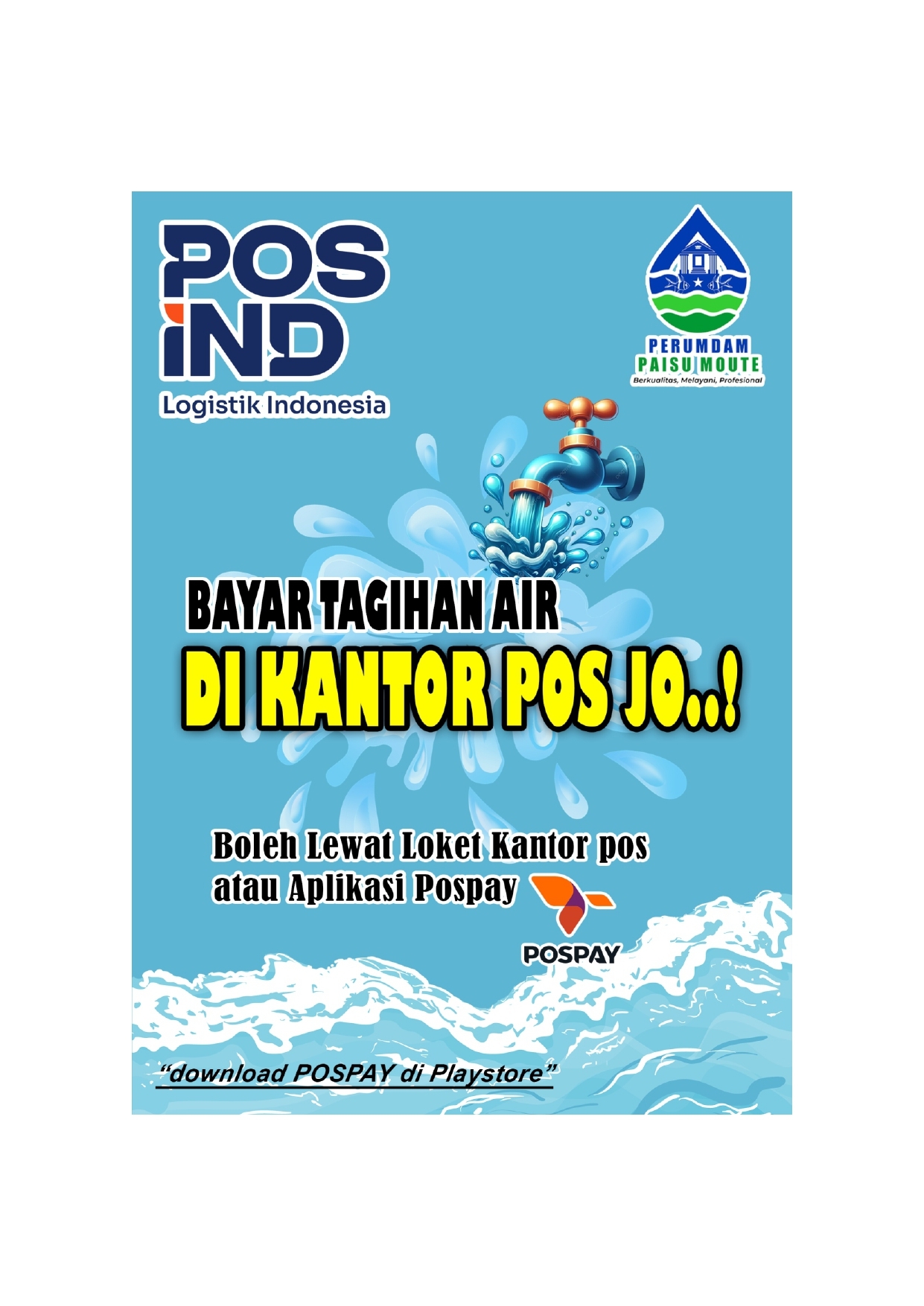 Bayar lewat pos aja